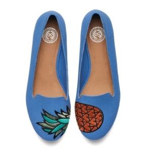 NWT SO ll Anchovy Women’s Pineapple Ballet Flats